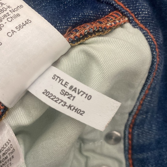 J.Crew 9in vintage straight leg unfinished hem sz 27T - Picture 7 of 14